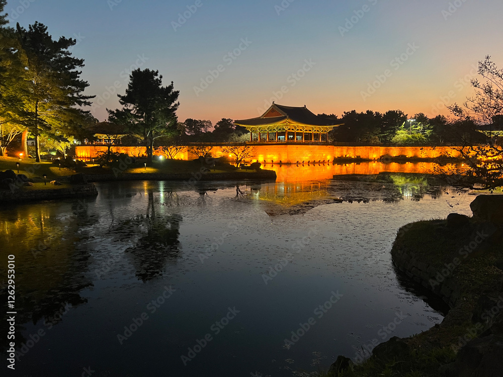 Donggung palace and wolji pond