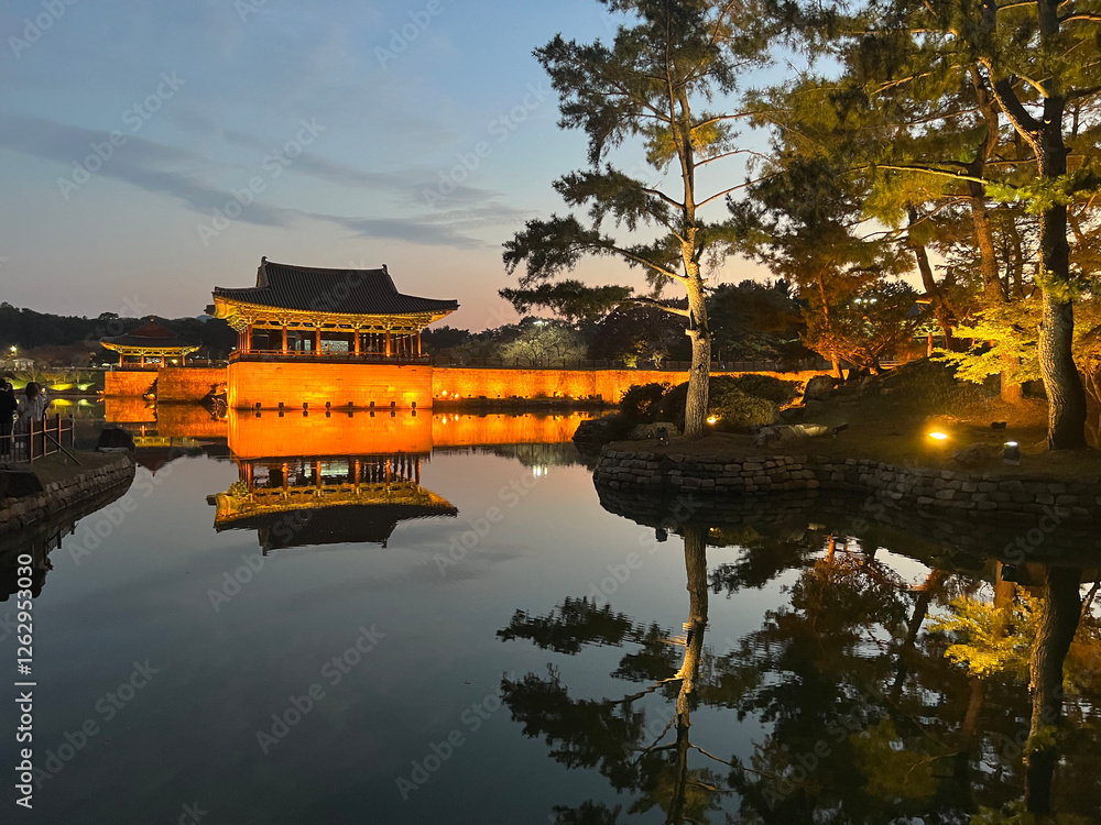 Donggung palace and wolji pond