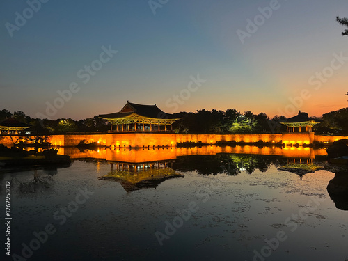 Donggung palace and wolji pond