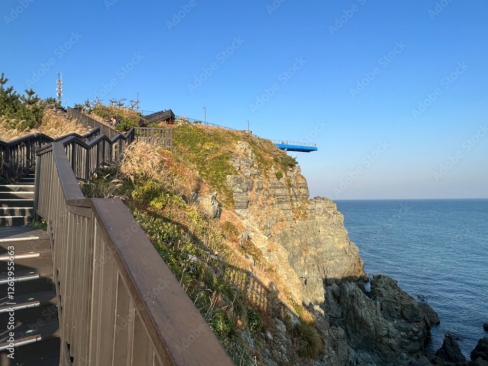 Oryukdo Skywalk in Busan