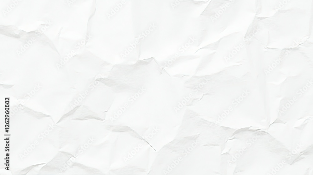 Crumpled White Paper Backgrounds - High-Resolution Images Crumpled White Paper Backgrounds - High-Resolution Images