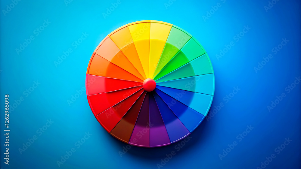 Fototapeta premium color wheel chart