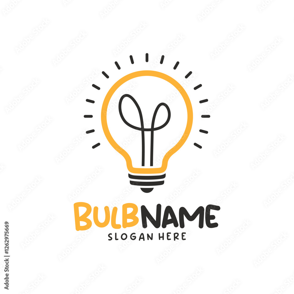 Bulb logo design concept vector. Bulb Logo Design Template. Creative Symbol. Icon Bulb logo design concept vector. Bulb Logo Design Template. Creative Symbol. Icon