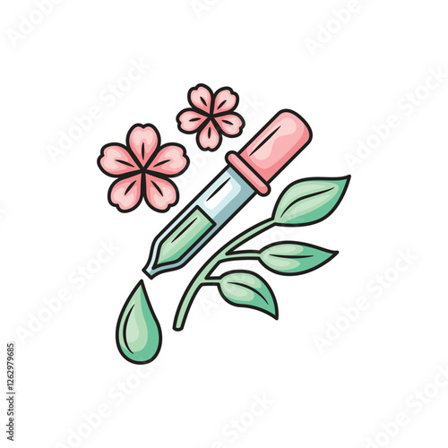 Icon design serum. Vector design