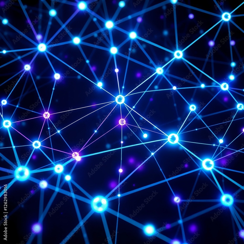 Futuristic Ultra-HD Digital Network Connectivity Illustration Futuristic Ultra-HD Digital Network Connectivity Illustration