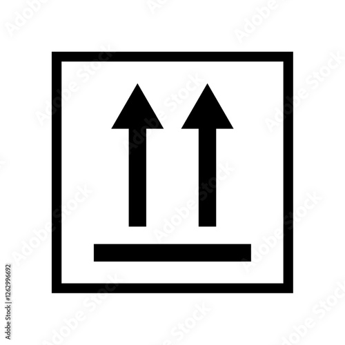 This way up icon