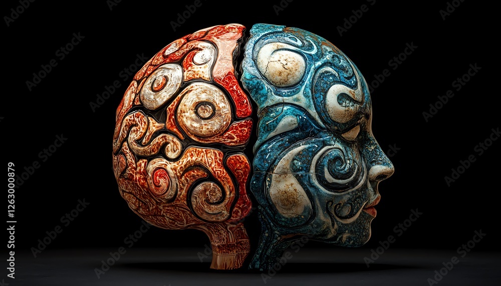 A digital brain fusing with a biological brain, representing the convergence of artificial intelligence and human knowledge, highresolution, futuristic concept A digital brain fusing with a biological brain, representing the convergence of artificial intelligence and human knowledge, highresolution, futuristic concept