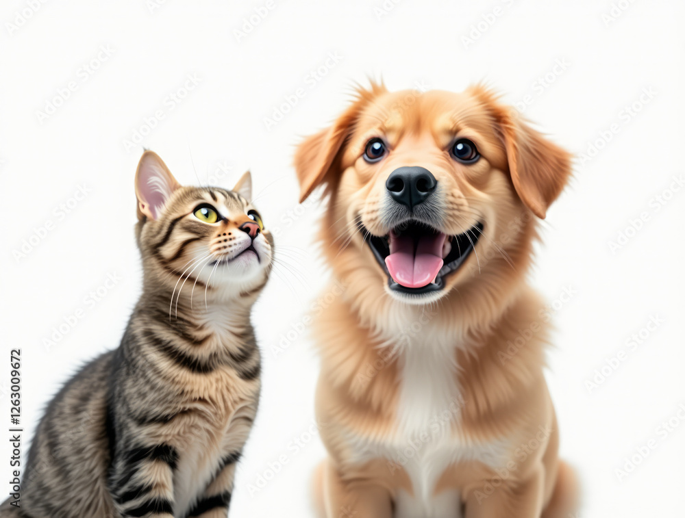 Heartwarming Companionship Between a Dog and a Cat Heartwarming Companionship Between a Dog and a Cat