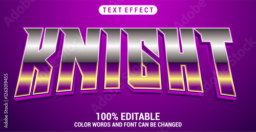Knight  text style effect