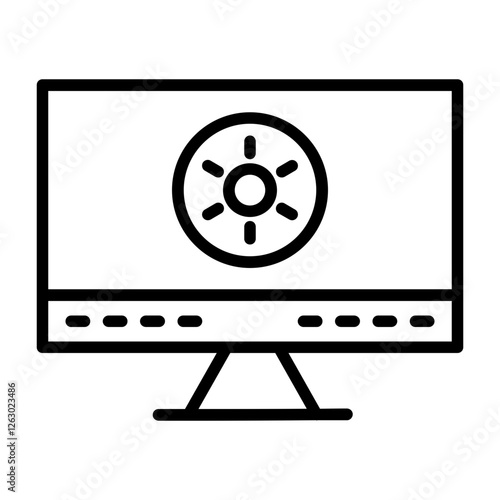 Auto Brightness Icon