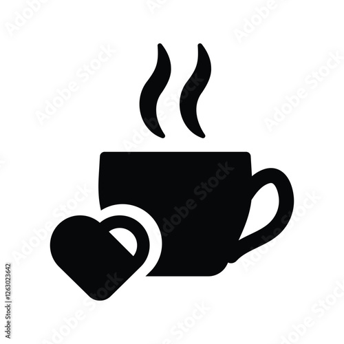 Coffee lover icon