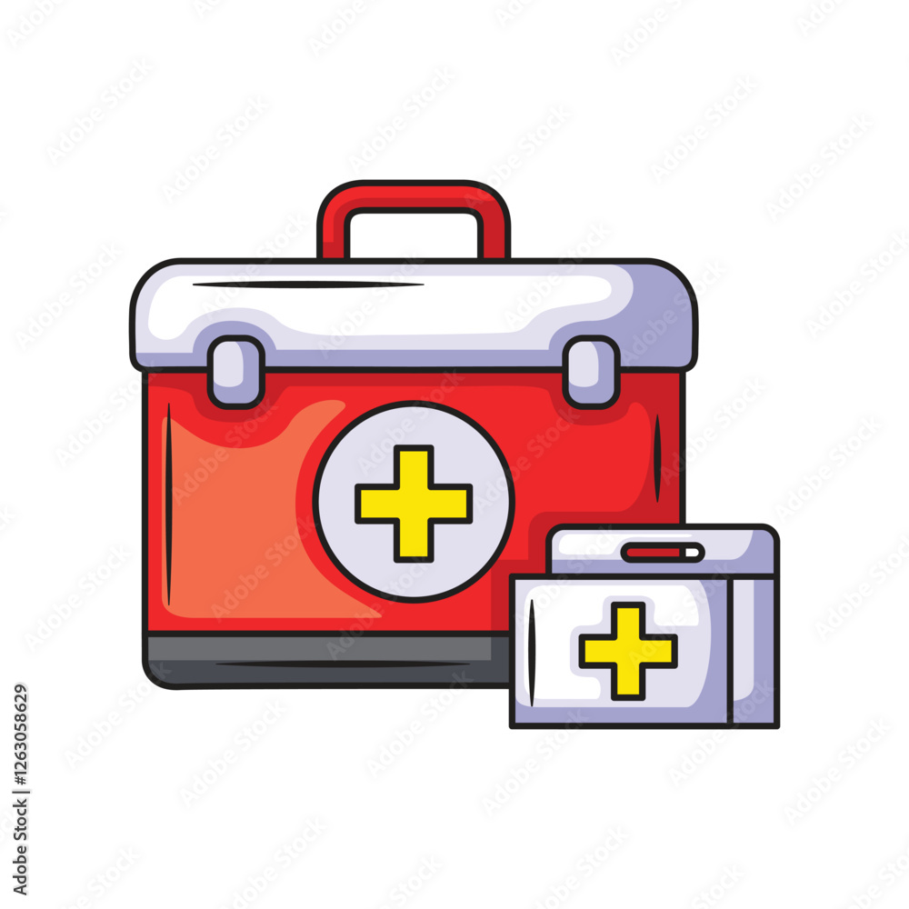 Obraz premium First ad Firefighter icon design. Vector design