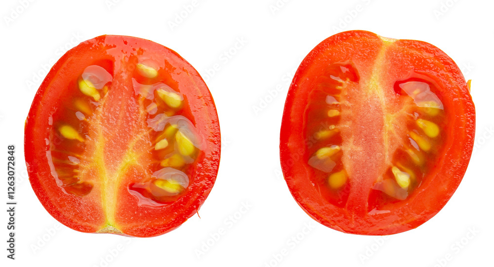 Fresh tomatoes isolated on a transparent background. Fresh tomatoes isolated on a transparent background.
