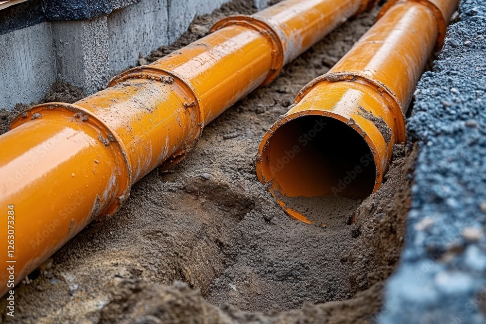 Sewage Pipes - Wastewater Connection for New Home Sewage Pipes - Wastewater Connection for New Home