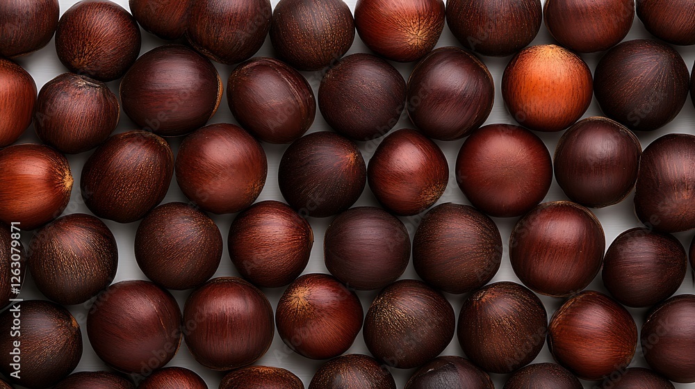 Rich Brown Seeds: A Close-Up Macro Photograph AI Generated Rich Brown Seeds: A Close-Up Macro Photograph AI Generated