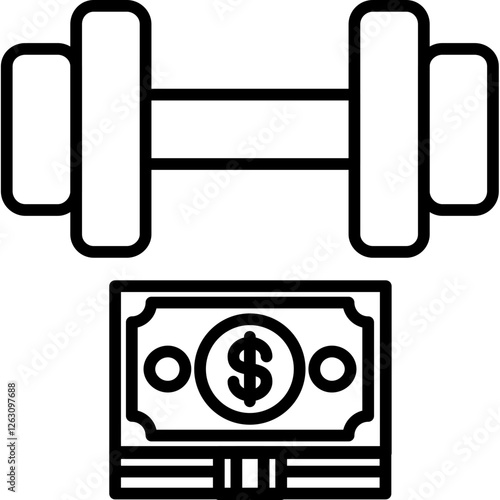 Gym Fee Icon