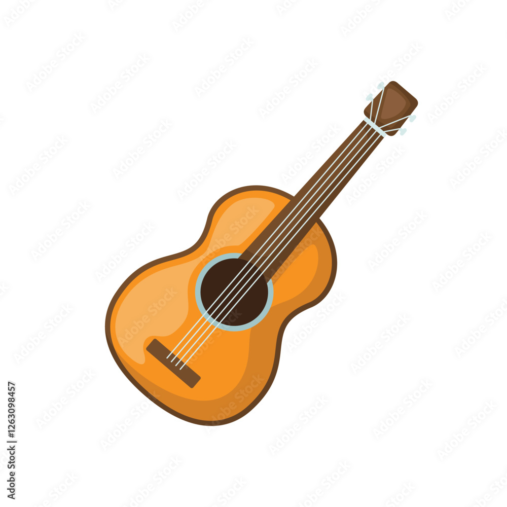 Obraz premium Guitar icon design. Vector design