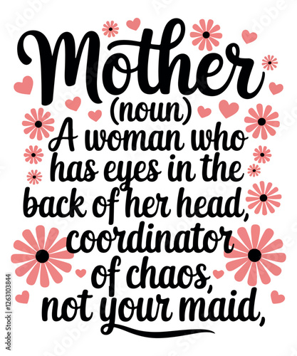 Mother Definition T-Shirt Design