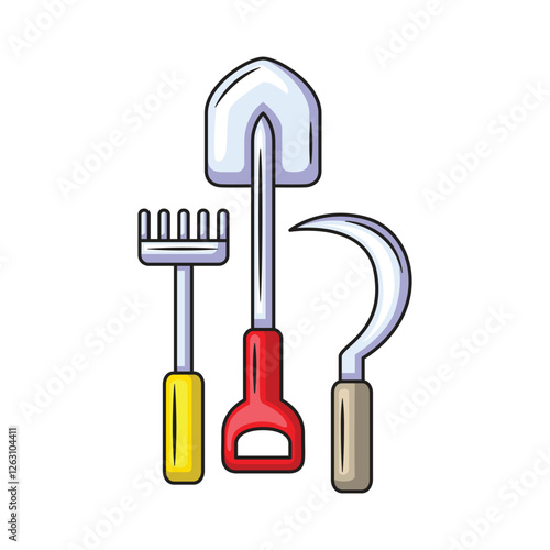 Farming tools icon design. Vector design