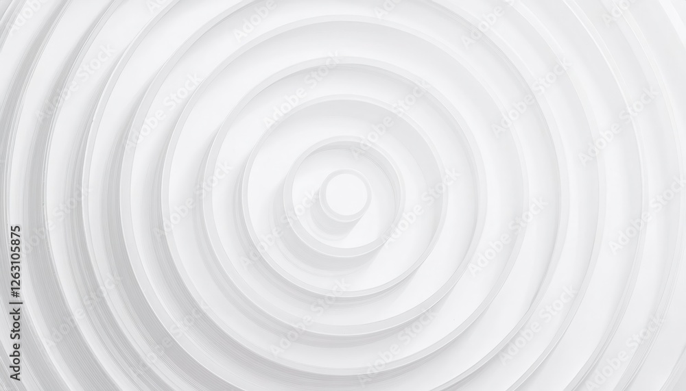 monochrome white concentric circle pattern with embossed texture, abstract geometric background for minimalistic design projects
monochrome white concentric circle pattern with embossed texture, abstract geometric background for minimalistic design projects