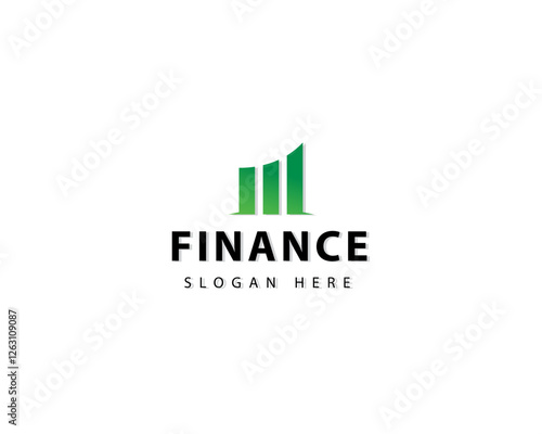 Business and Finance Growth Chart Logo Design Growth Arrow