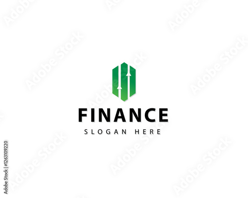 Business and Finance Growth Chart Logo Design Growth Arrow