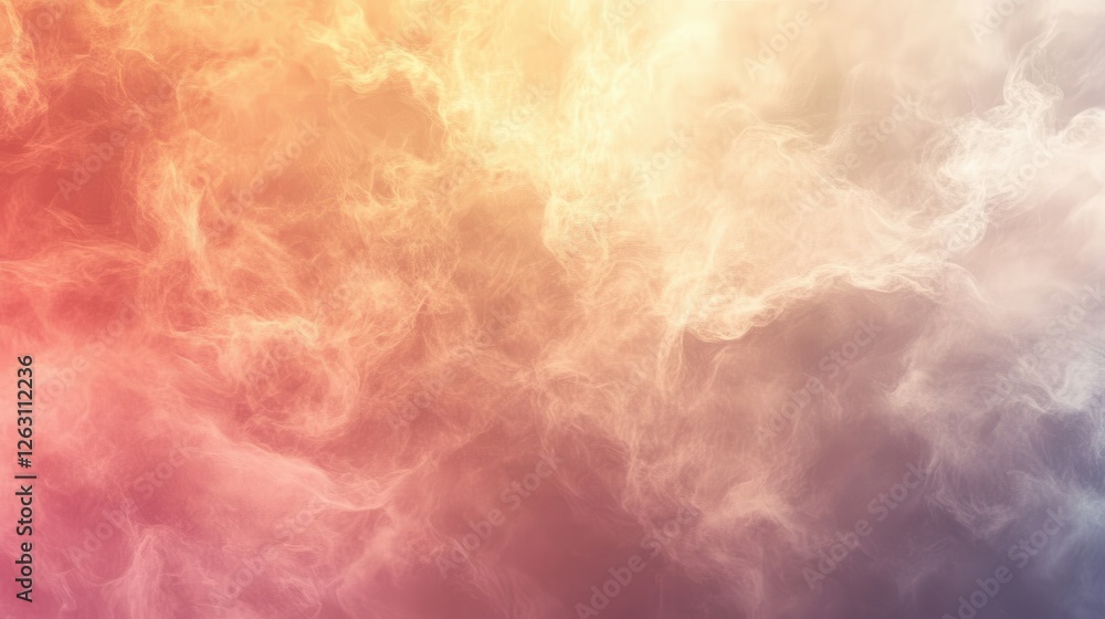 Obraz premium Soft pastel abstract background with glowing hues