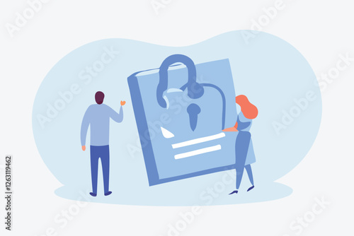  Vector illustration. Control systems ensure efficient and precise management processes in various industries The computer lab metaphor inspires creativity and exploration in engineering Vector illust