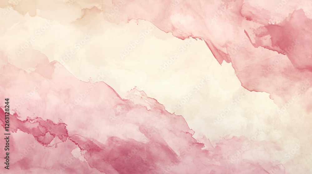 Watercolor Ink Flow Abstract Background Watercolor Ink Flow Abstract Background