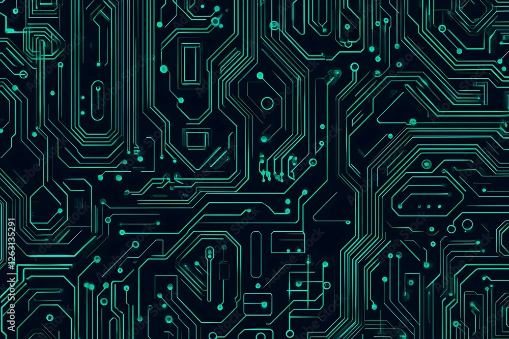 Abstract close-up of a glowing blue digital circuit board, showcasing intricate connections and technological design on a black background.
Abstract close-up of a glowing blue digital circuit board, showcasing intricate connections and technological design on a black background.