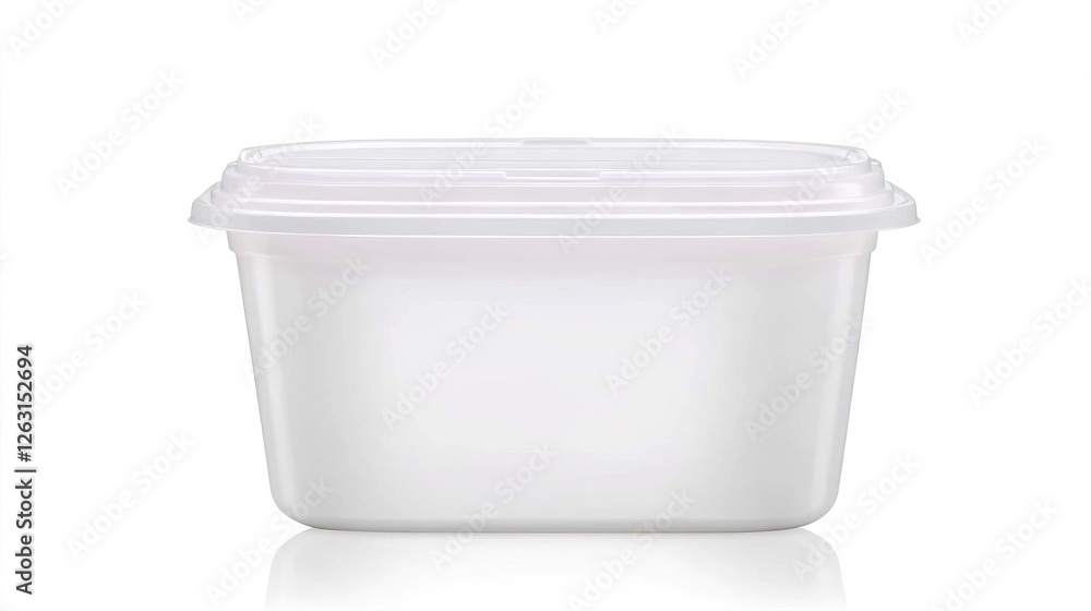 Clear Polystyrene Container for Takeaway Ice Cream with Lid Clear Polystyrene Container for Takeaway Ice Cream with Lid