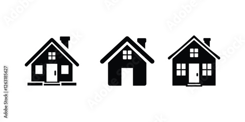 Web home icon for apps and websites, House icon