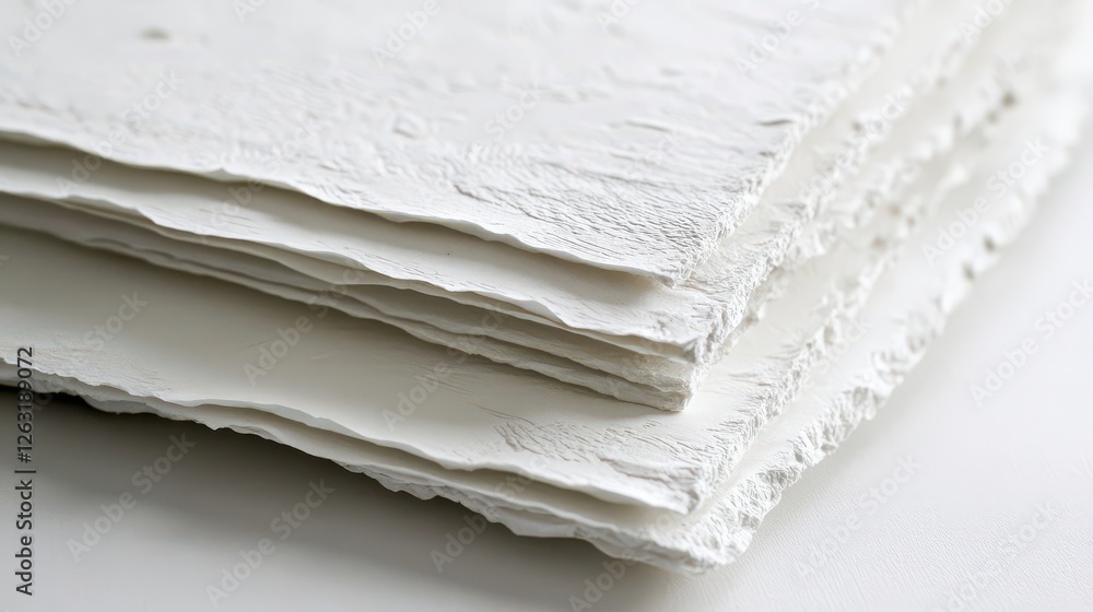 Obraz premium Textured White Sheets for Creative Projects and Crafts