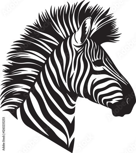 zebra vector illustration