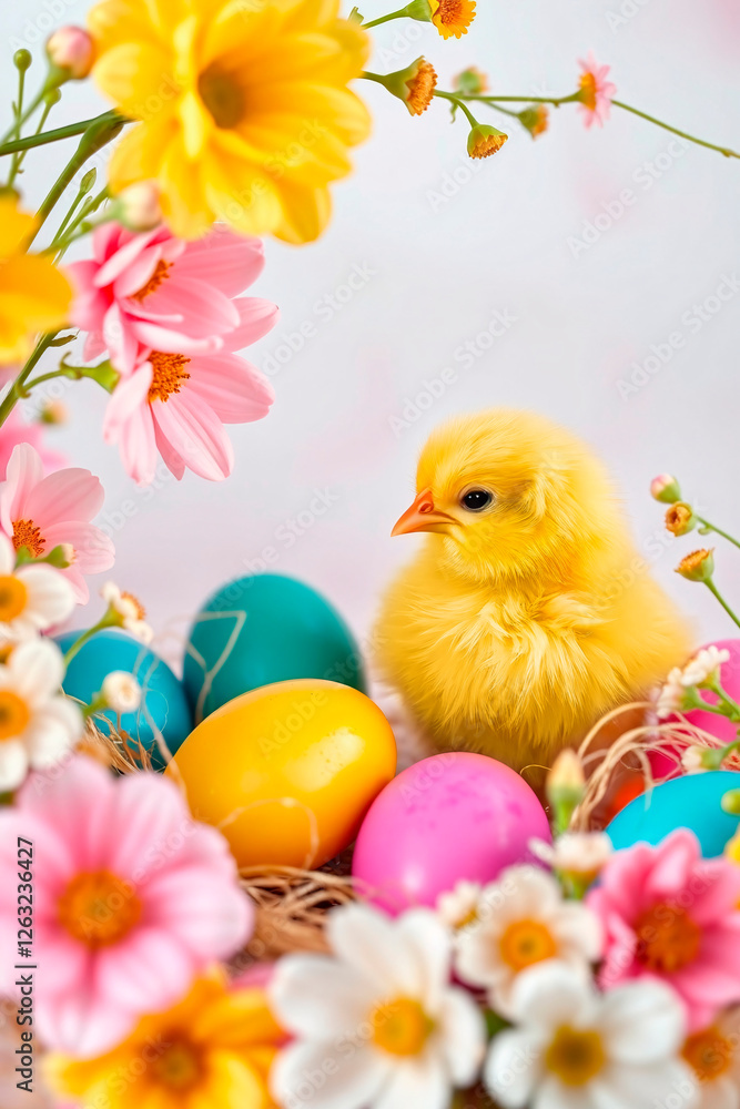 An Easter Card with no text An Easter Card with no text