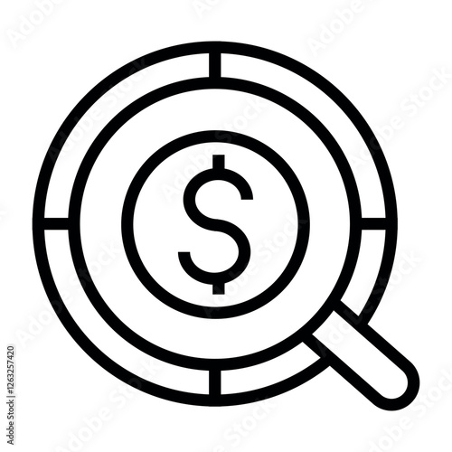 analytic vector icon