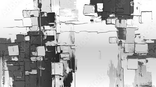 Modern abstract background designs with bold textures and expressive paint applications, evoking the timeless appeal of minimalist art