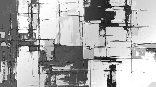 Modern abstract background designs showcasing textured compositions and artistic paint layers, celebrating the purity of minimalist art