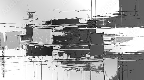 Modern abstract background designs exploring textured dimensions and creative paint strokes, highlighting the essence of artistic expression