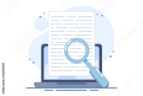 The concept of reviewing expertise in online text research content on computers, analyzing digital document file examinations on computers, analyzing articles, searching for legal evidence information