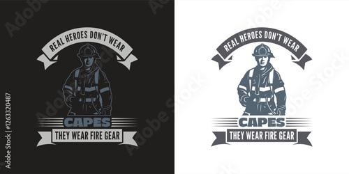 Firefighter Humor, Firefighter Typography T-shirt design. SVG design. Honor the bravery of firefighters with this bold t-shirt design, perfect for first responders and fire heroes.