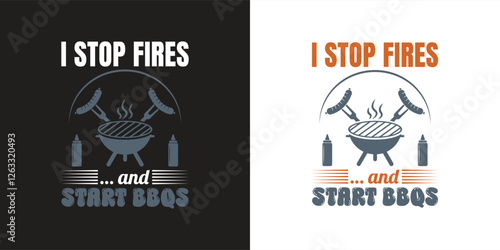 Firefighter Humor, Firefighter Typography T-shirt design. SVG design. Honor the bravery of firefighters with this bold t-shirt design, perfect for first responders and fire heroes.