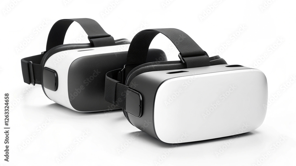 Corporate VR Headset Mockup Template - Professional Design for Training Modules, Webinars, and Virtual Workspace Branding Corporate VR Headset Mockup Template - Professional Design for Training Modules, Webinars, and Virtual Workspace Branding