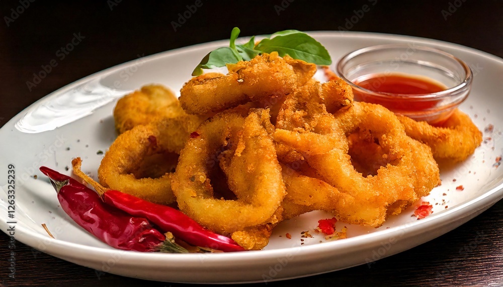 Crispy Hot Buttered Cuttlefish - Spicy & Golden Fried Seafood Crispy Hot Buttered Cuttlefish - Spicy & Golden Fried Seafood