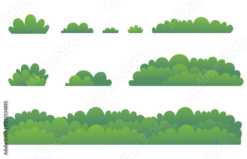 Print
Green grass vector: natural, organic, bio, eco labels and shapes on a white background.