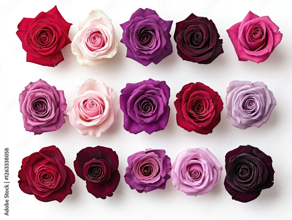 Obraz premium red roses background