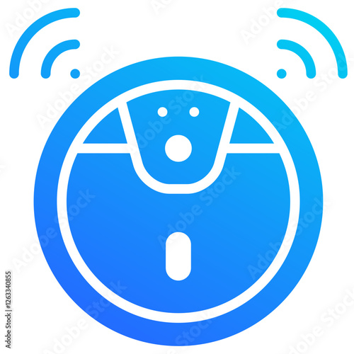 Robot Vacuum Cleaner Icon