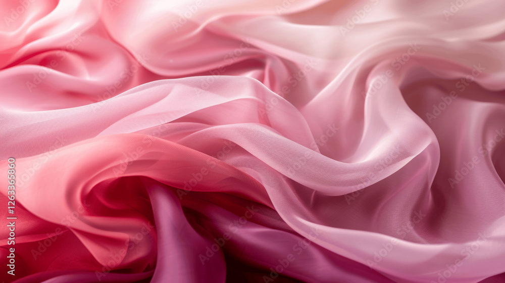 Fototapeta premium tessuto di velluto, sfumature rosa e rosse