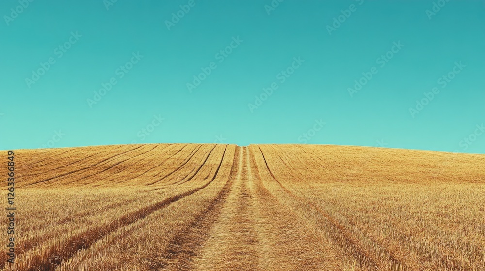 Fototapeta premium Dirt Road Landscape