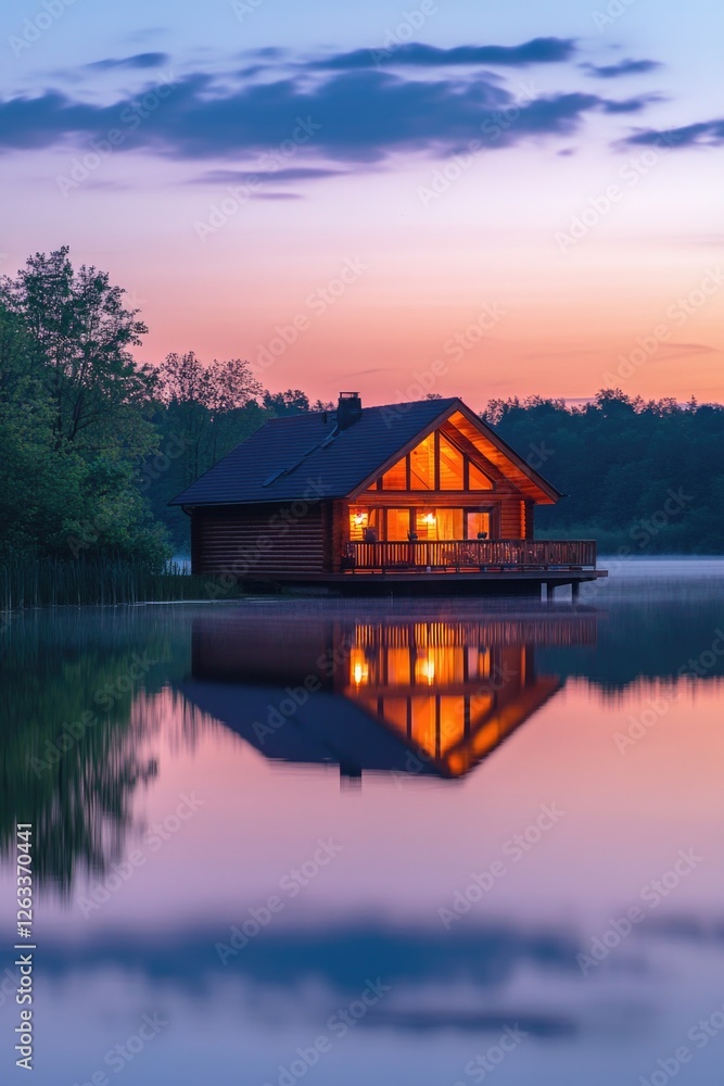 Fototapeta premium House by Water